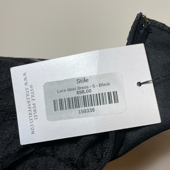 Stile Collection Lace Maxi Dress NWT - Picture 9 of 11